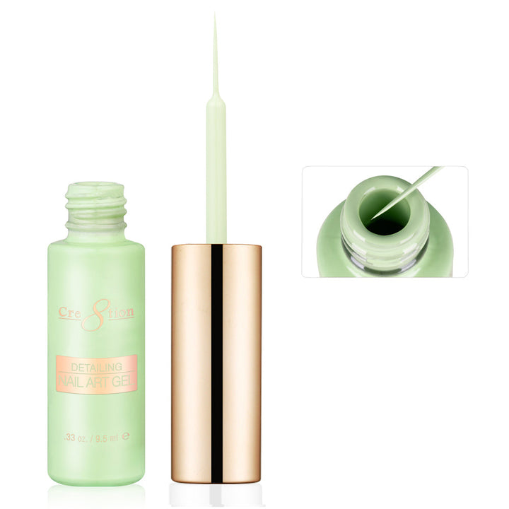 Cre8tion Detailing Nail Art Gel - Winter Collection (18 Colors)