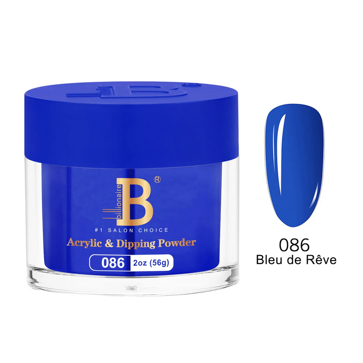 Billionaire Dip Acrylic Powder - Imperial Collection - Bleu De Rêve (086)
