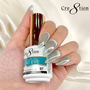 Cre8tion Cat Eye Soak Off Gel - 87
