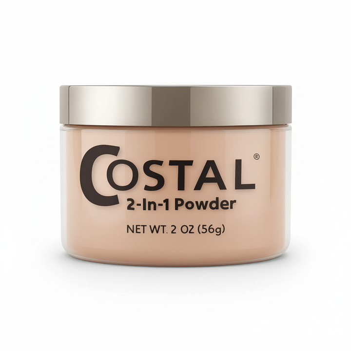 Costal and DND Daisy Matching Dip Powder 2 oz. - 887 Glass Peach
