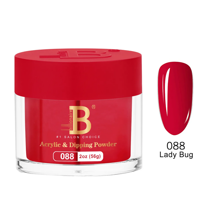 Billionaire Dip Acrylic Powder - Imperial Collection - Lady Bug (088)