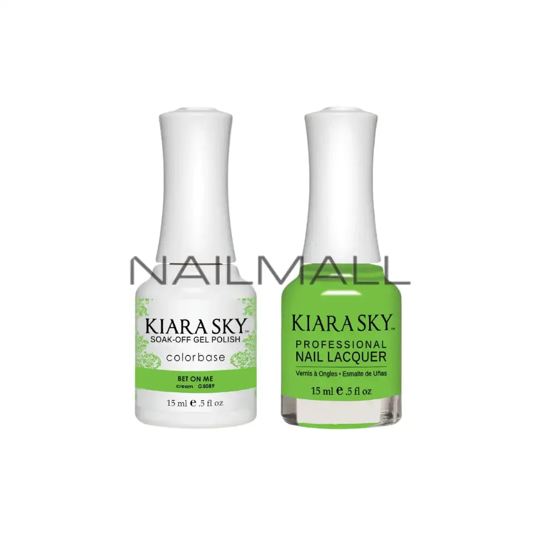 Bet On Me	5089 - Kiara Sky	All in One	Gel Duo	Matching Gel and Nail Polish