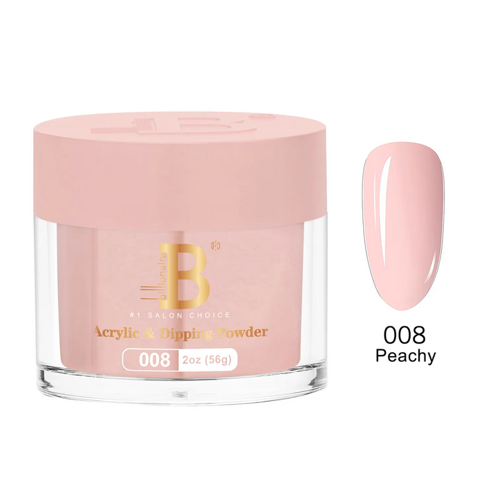Billionaire Dip Acrylic Powder - Imperial Collection - Peachy (008)