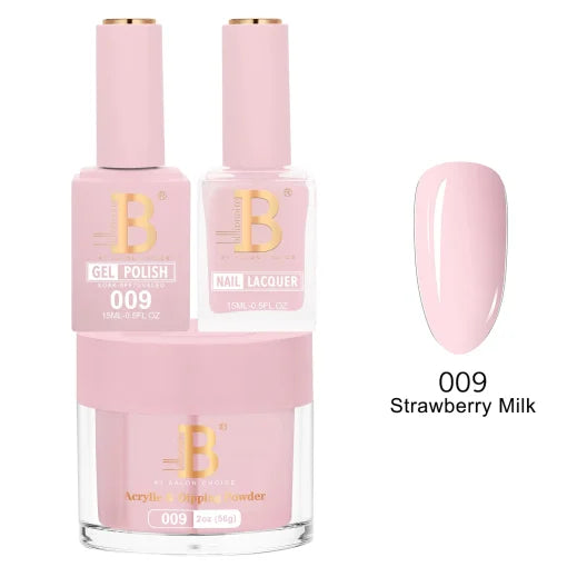 Billionaire Trio Matching Set - Imperial Collection - Strawberry Milk (009)