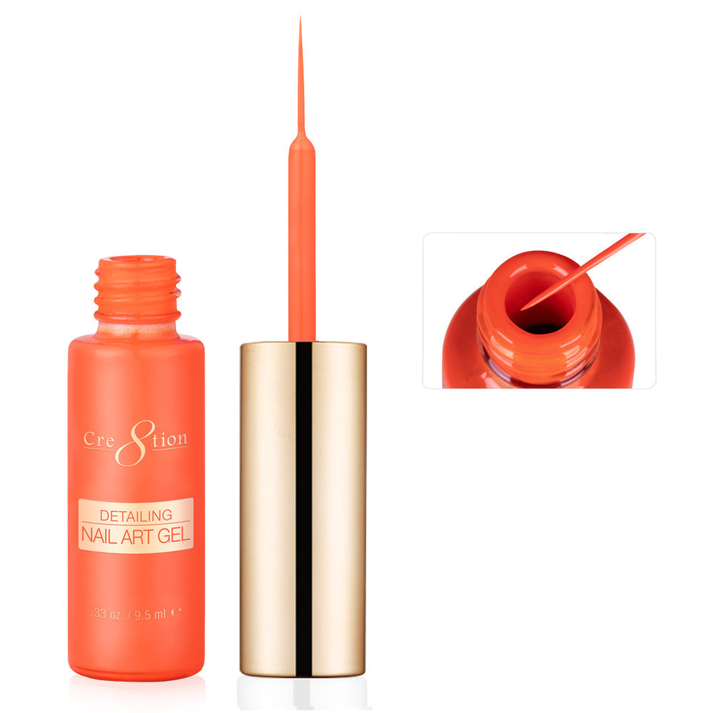 Cre8tion Detailing Nail Art Gel - Winter Collection (18 Colors)