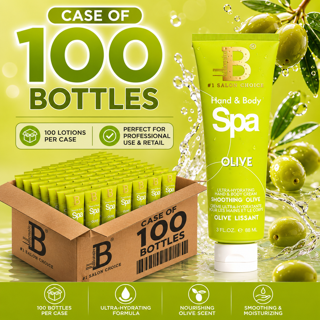 Billionaire Hand & Body Spa Cream Lotion 3oz | Nourishing Moisturizing Spa Cream