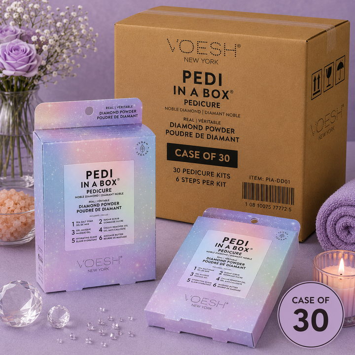 Voesh Pedi in a Box 6 Step | Disposable Spa Pedicure Kit