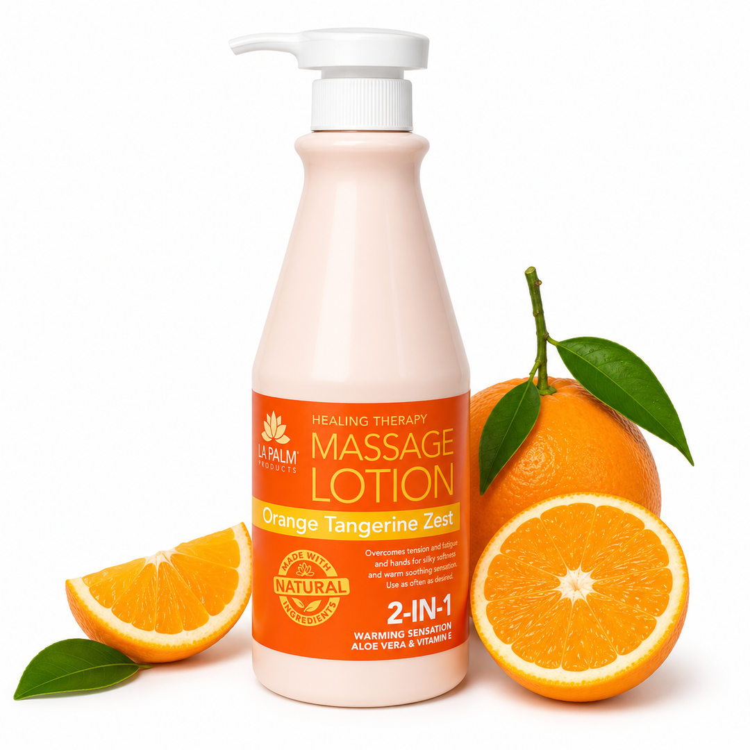 La Palm 2-in-1 Massage Lotion with Collagen | Salon & Spa Formula