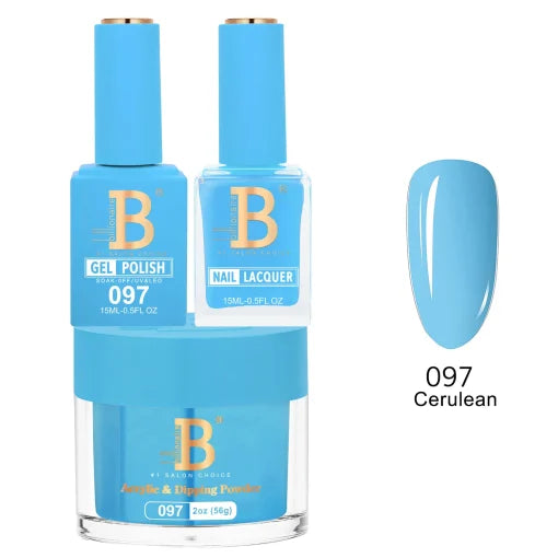 Billionaire Trio Matching Set - Imperial Collection - Cerulean (097)