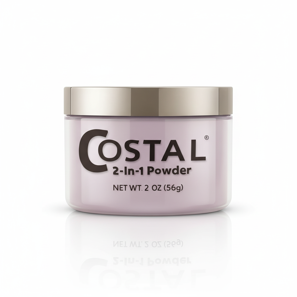Costal and DND Daisy Matching Dip Powder 2 oz. - 971 Tele-talking Thistle