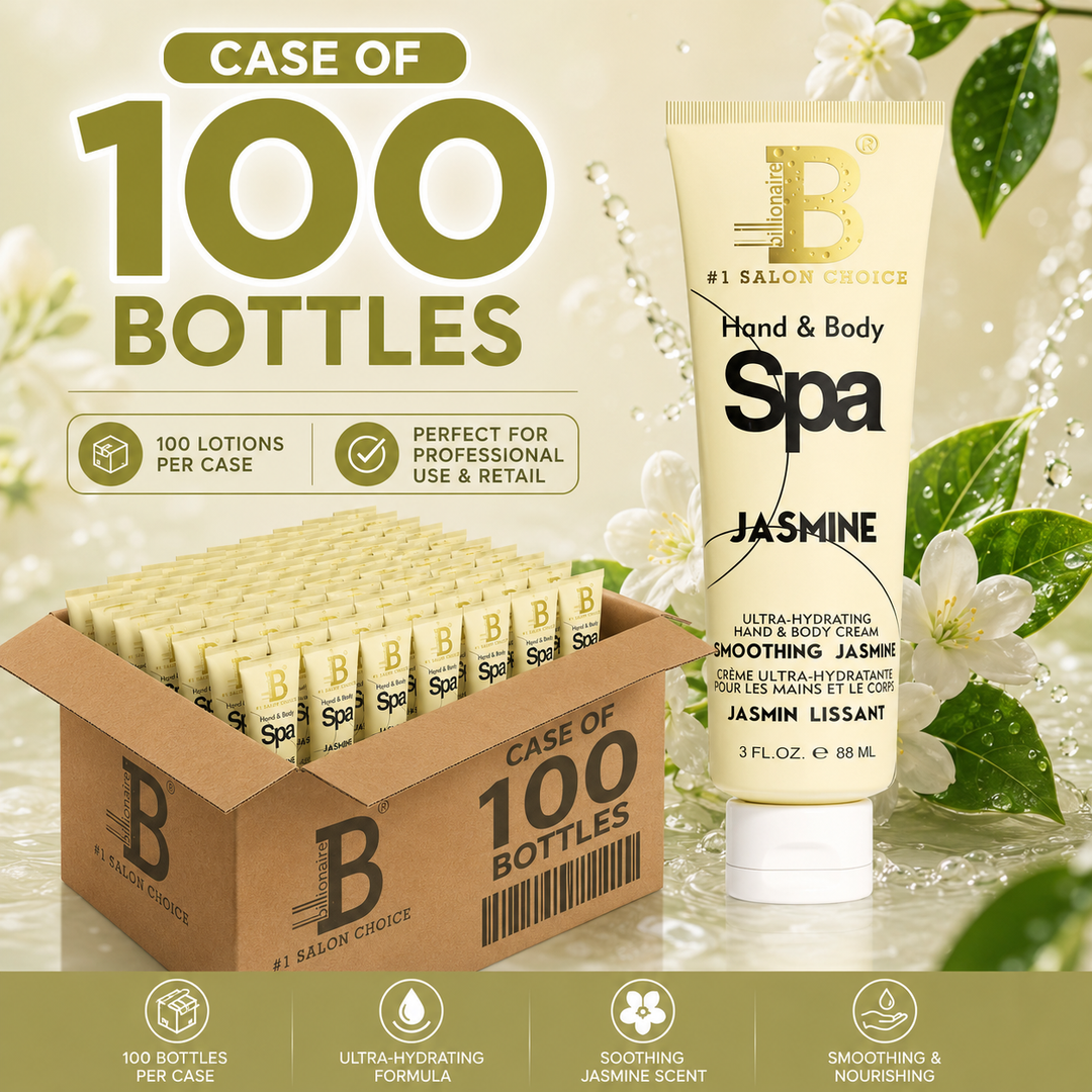 Billionaire Hand & Body Spa Cream Lotion 3oz | Nourishing Moisturizing Spa Cream