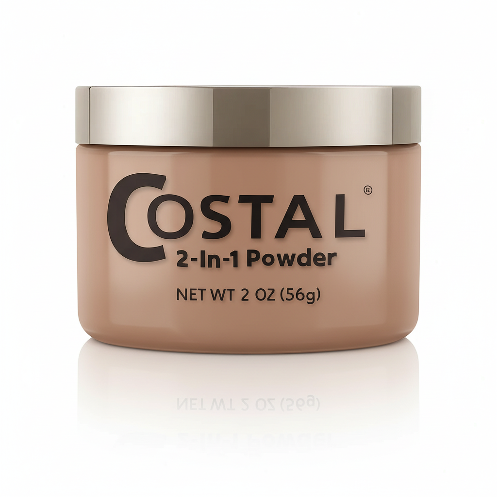 Costal and DND Daisy Matching Dip Powder 2 oz. - 980 Boogie on Brown