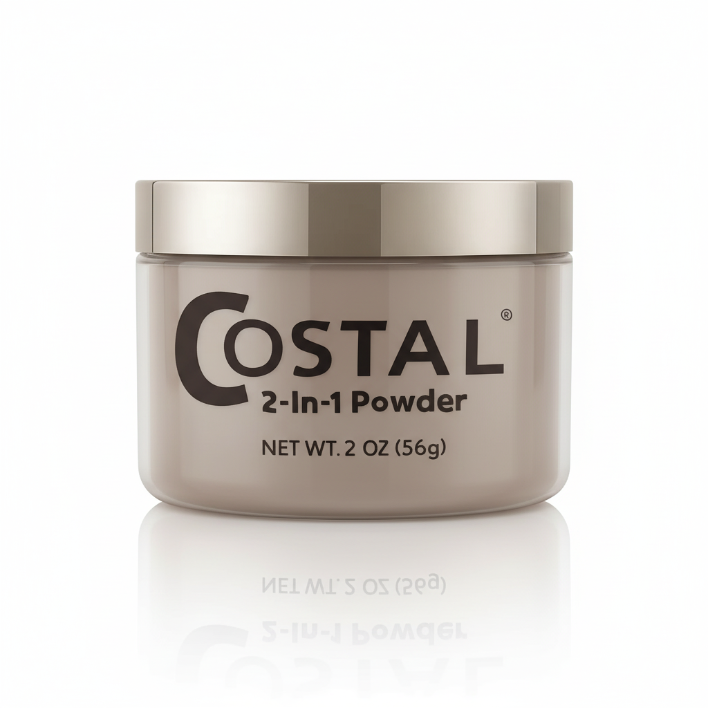 Costal and DND Daisy Matching Dip Powder 2 oz. - 983 Slinky Taupe