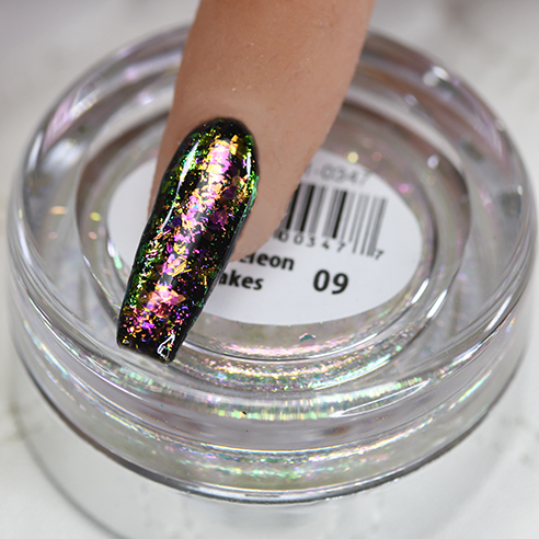 Cre8tion Nail Art Effect Flakes 0.5g - Chameleon Flakes C09
