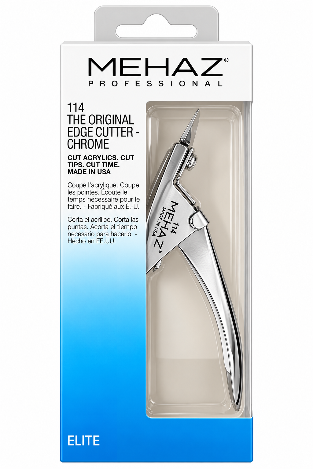 Mehaz 114 Elite The Original Edge Cutter for Acrylic Nails