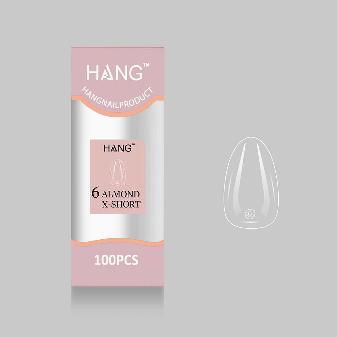 Hang Nail Products - Premium Tip Refill (Almond Extra Short) - 100 pcs.