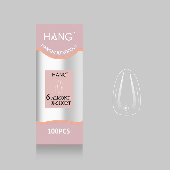 Hang Nail Products - Premium Tip Refill (Almond Extra Short) - 100 pcs.