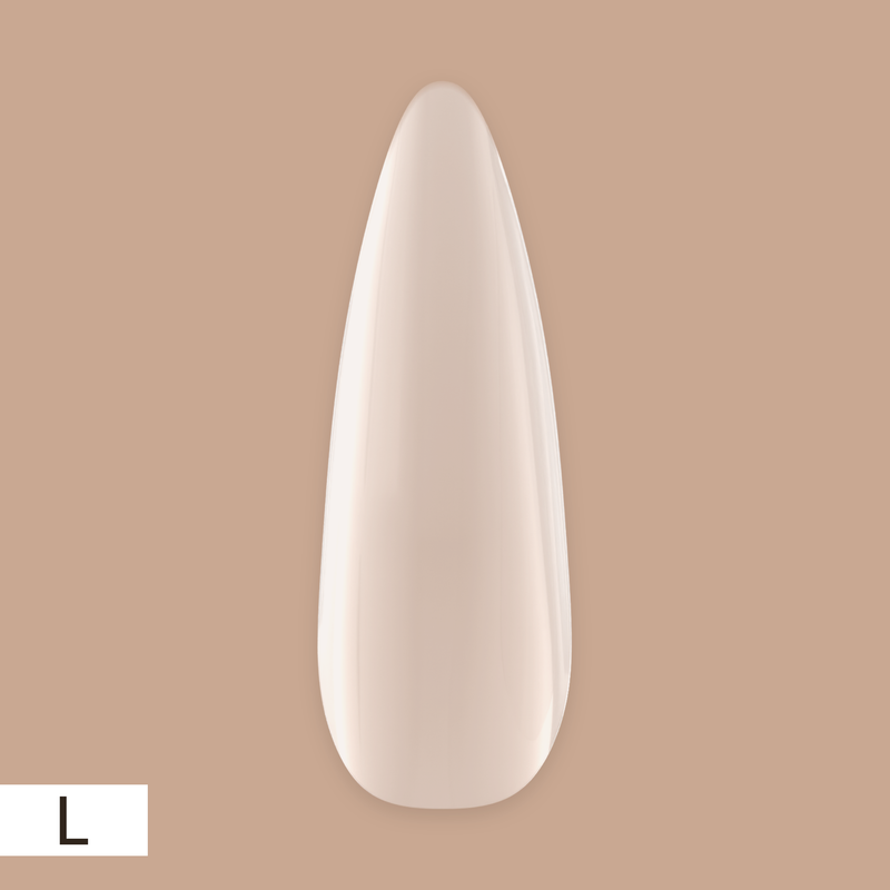 Kiara Sky Natural Gel Extensions - Almond (504 pcs.) 14 Sizes Nail Tips