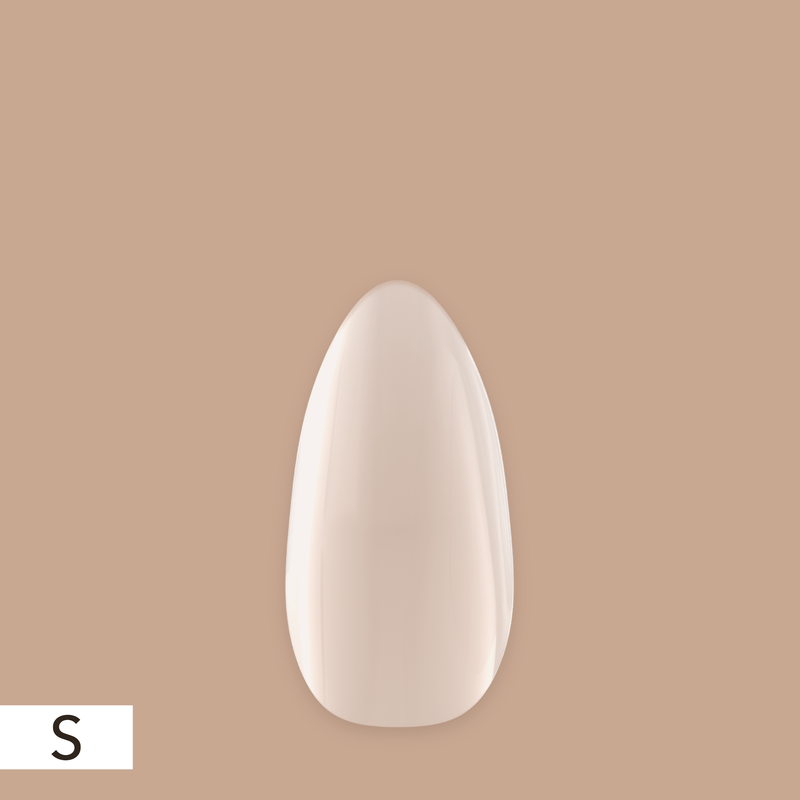Kiara Sky Natural Gel Extensions - Almond (504 pcs.) 14 Sizes Nail Tips