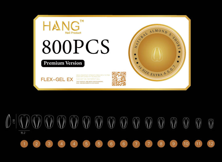 Hang Nail Products - Premium Flex-Gel Ex (Natural Almond)