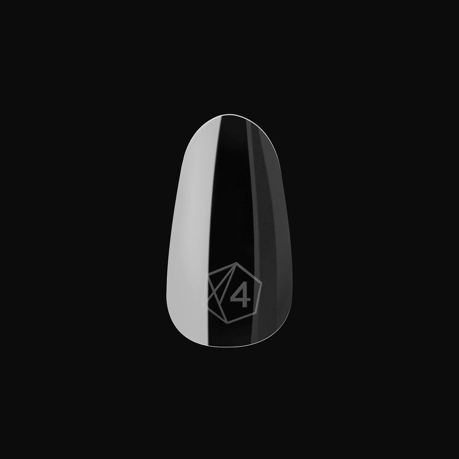 Aprés Gel-X Round Natural & Sculpted Box of Tips - Round (600pcs)