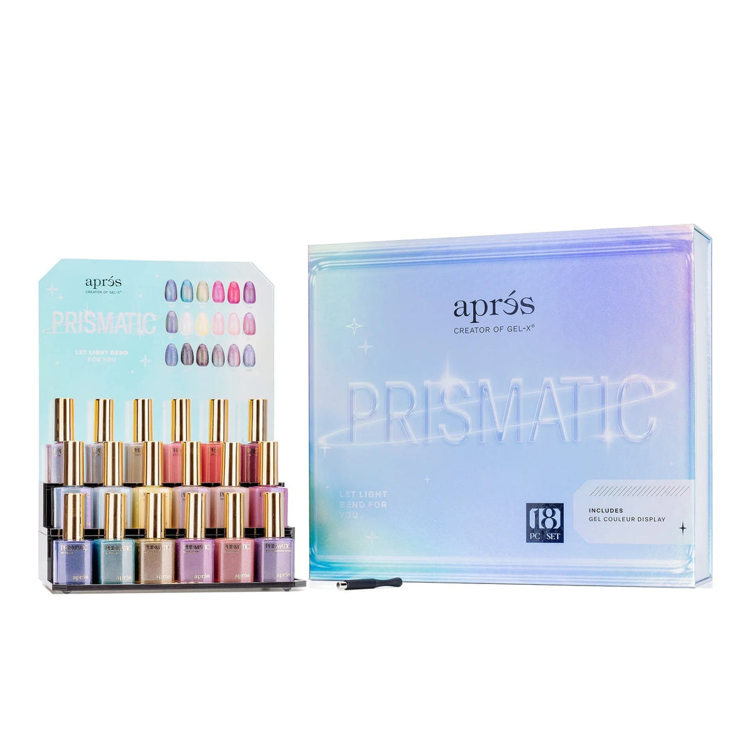 Apres Gel Couleur - Prismatic 18 pcs Collection w/ Display