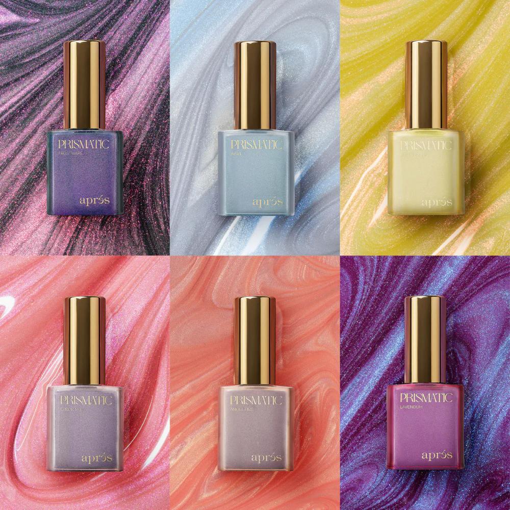 Apres Gel Couleur - Prismatic Gel Pearlescent Collection | 6 Pieces Collection