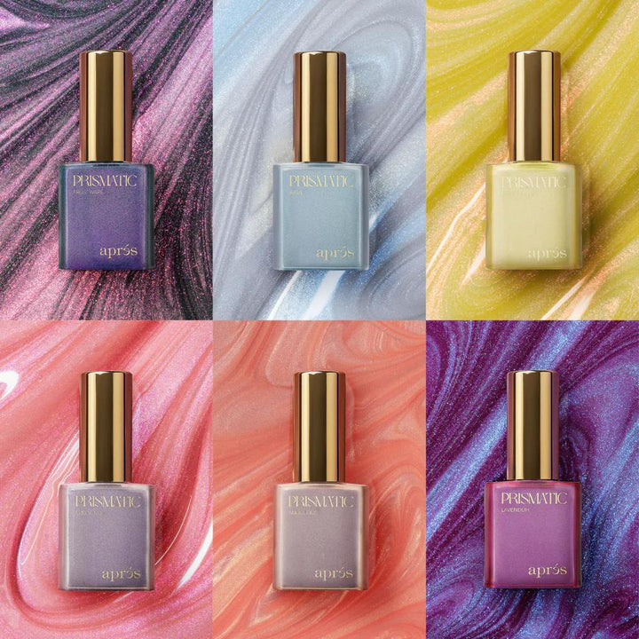 Apres Gel Couleur - Prismatic Gel Pearlescent Collection | 6 Pieces Collection