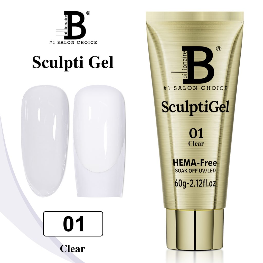 Billionaire Sculptigel Poly Gel - 01 Clear