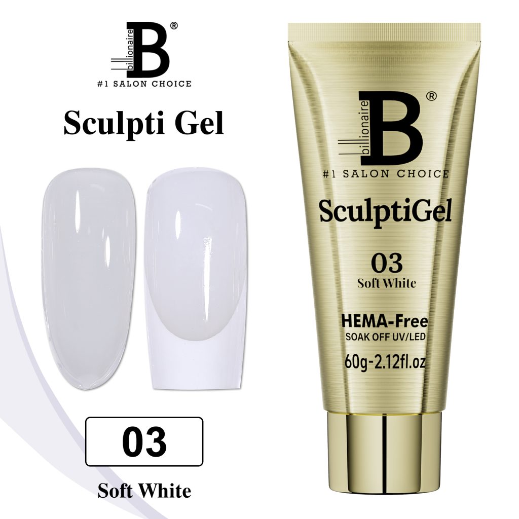 Billionaire Sculptigel Poly Gel - 03 Soft White