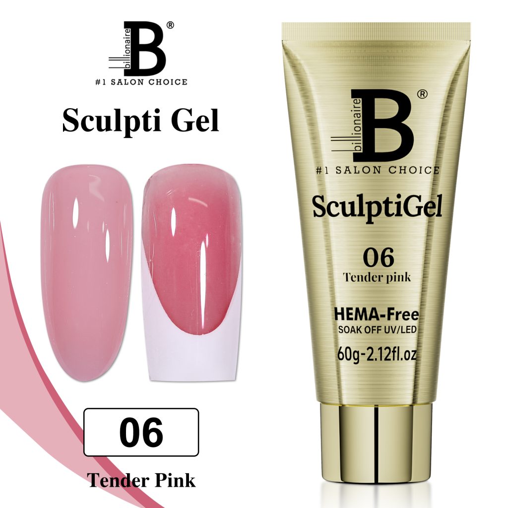 Billionaire Sculptigel Poly Gel - 06 Tender Pink