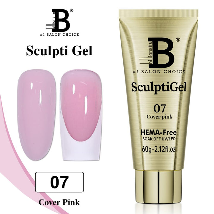 Billionaire Sculptigel Poly Gel - 07 Cover Pink