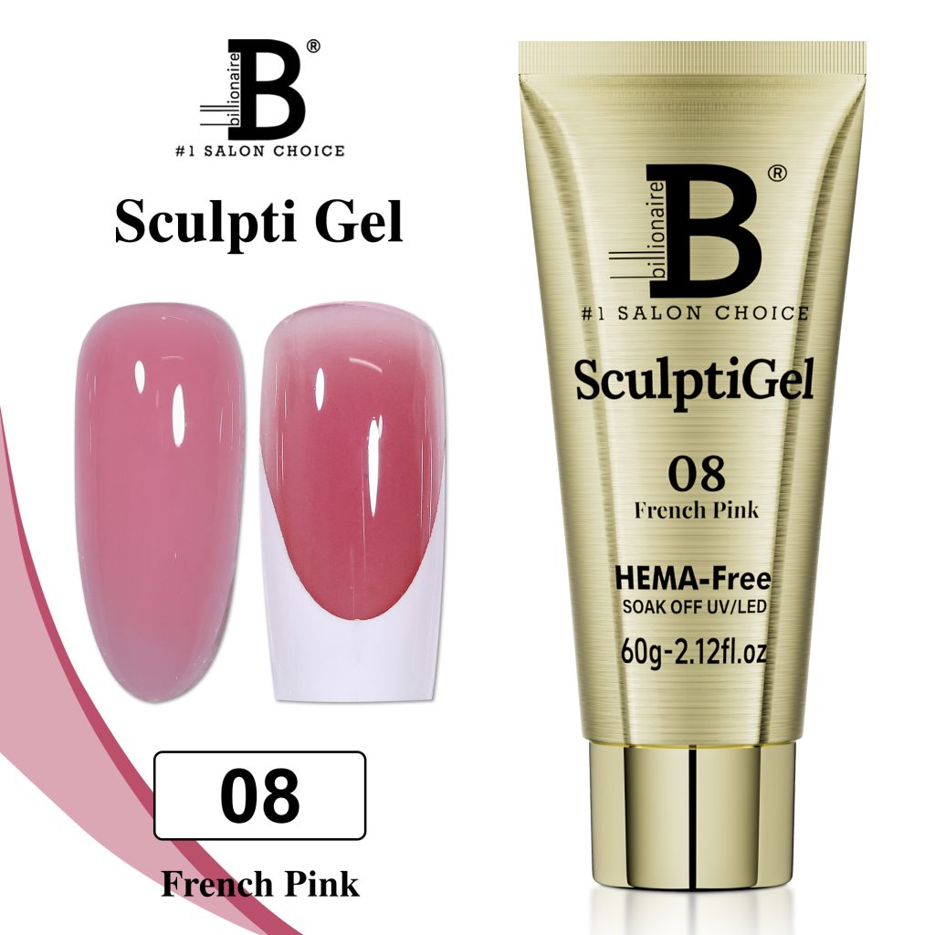 Billionaire Sculptigel Poly Gel - 08 French Pink
