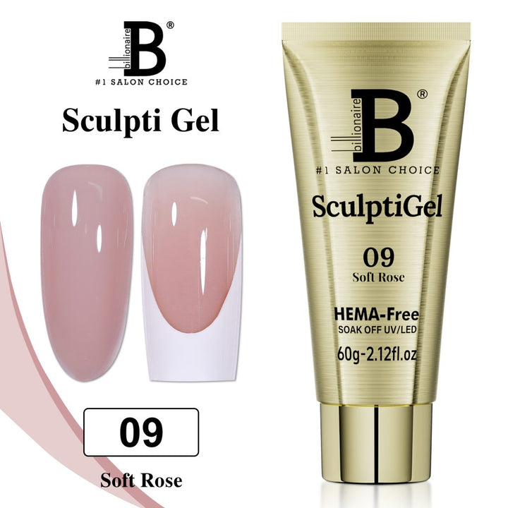 Billionaire Sculptigel Poly Gel - 09 Soft Rose