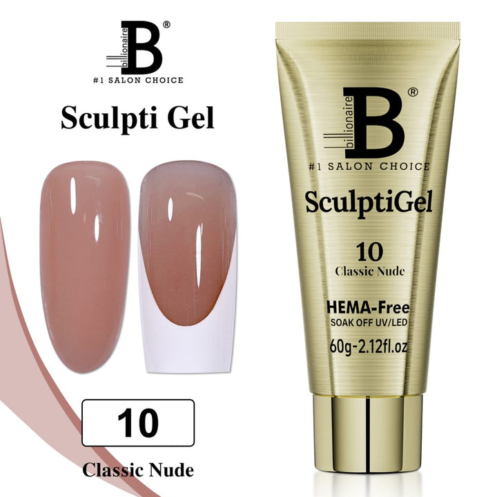 Billionaire Sculptigel Poly Gel - 10 Classic Nude