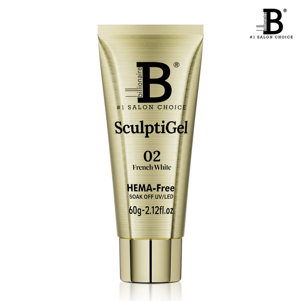 Billionaire Sculptigel Poly Gel - 02 French White