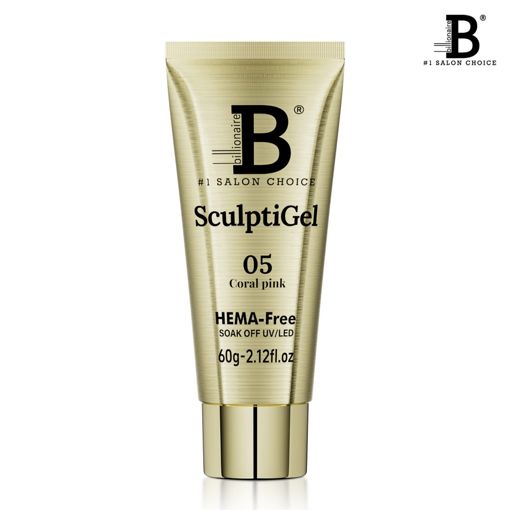 Billionaire Sculptigel Poly Gel - 05 Coral Pink