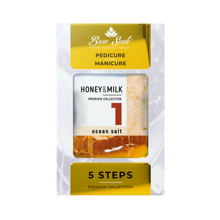 Bare Soak 5 Step - MILK & HONEY by NuRevolution (1 pc.)