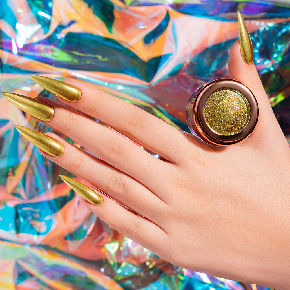 Nitro Chrome Effect Pigment Collection - 18 Colors