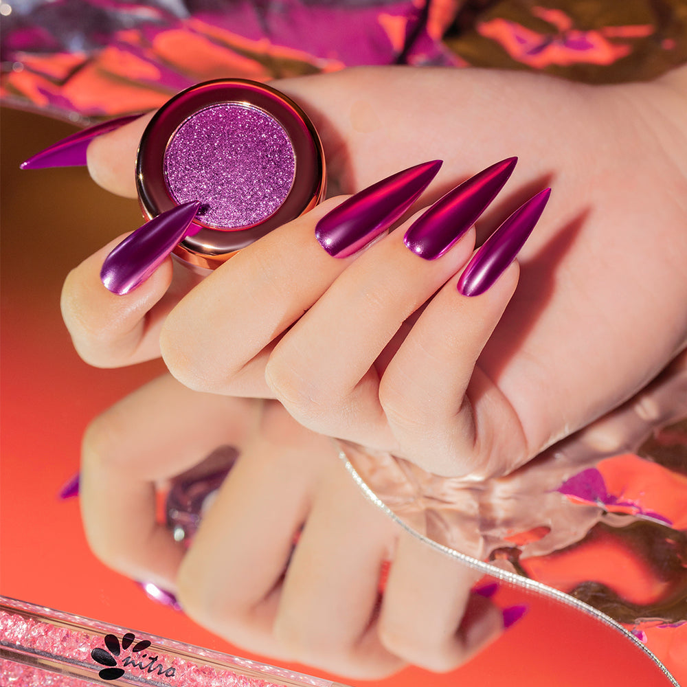 Nitro Chrome Effect Pigment Collection - 18 Colors