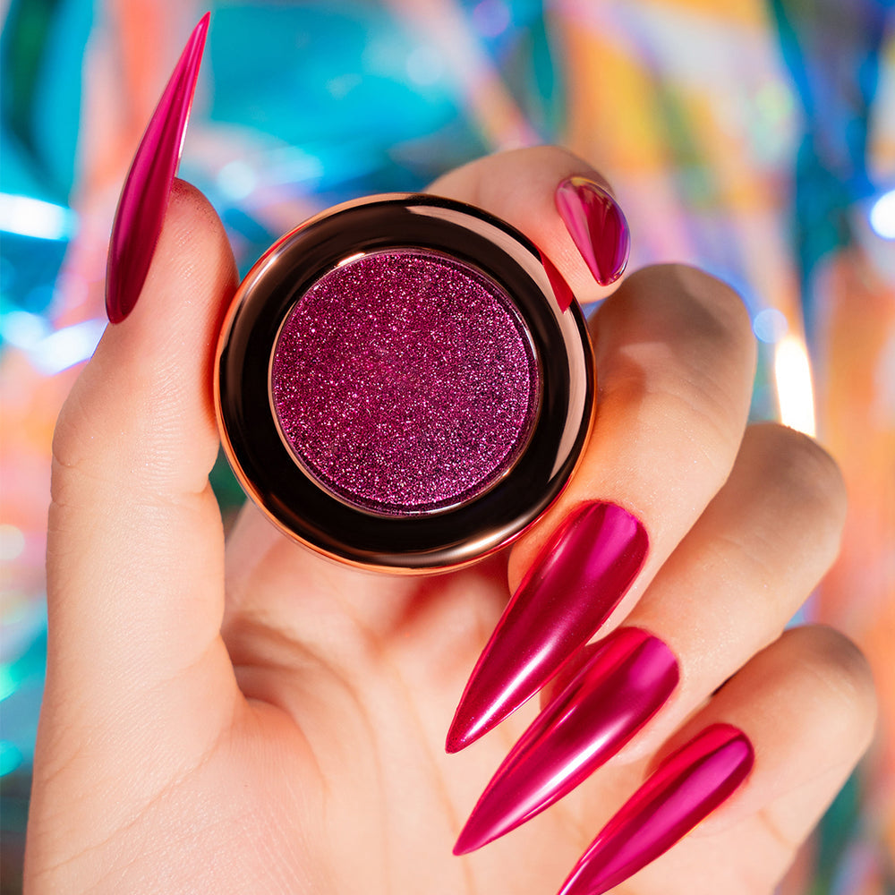 Nitro Chrome Effect Pigment Collection - 18 Colors