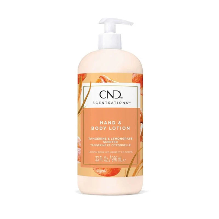 CND Scentsations Hand & Body Lotion 33oz | Lavender & Jojoba, Mango & Coconut & Tangerine & Lemongrass
