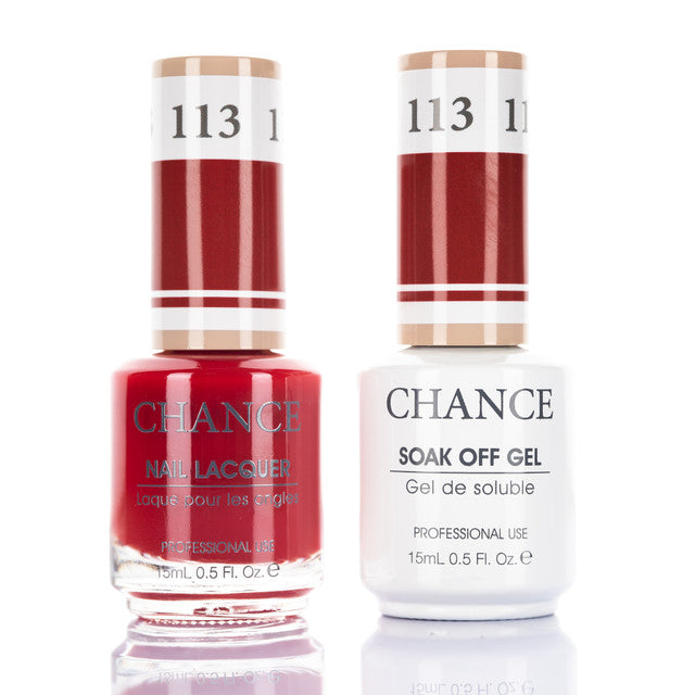 113 - Cre8tion Chance - Roses are Red Collection Matching Gel & Lacquer Set