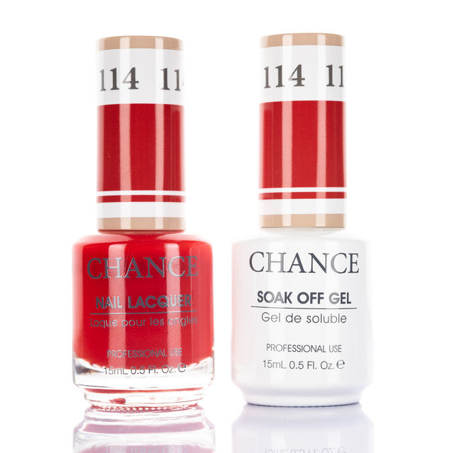 114 - Cre8tion Chance - Roses are Red Collection Matching Gel & Lacquer Set