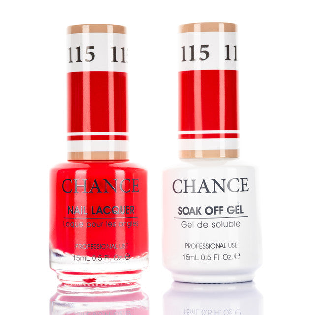 115 - Cre8tion Chance - Roses are Red Collection Matching Gel & Lacquer Set