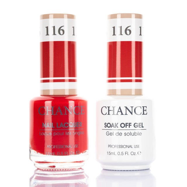 116 - Cre8tion Chance - Roses are Red Collection Matching Gel & Lacquer Set