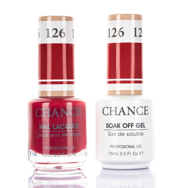 126 - Cre8tion Chance - Roses are Red Collection Matching Gel & Lacquer Set