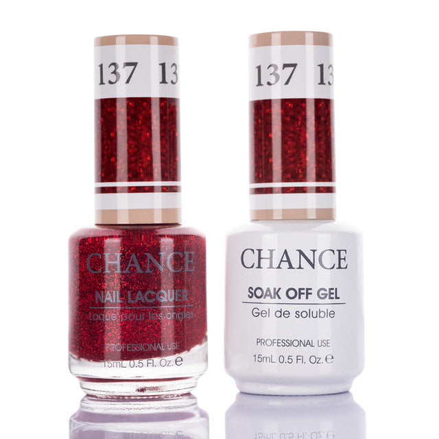 137 - Cre8tion Chance - Roses are Red Collection Matching Gel & Lacquer Set