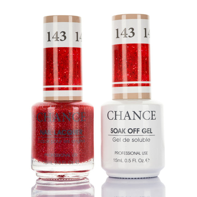 143 - Cre8tion Chance - Roses are Red Collection Matching Gel & Lacquer Set