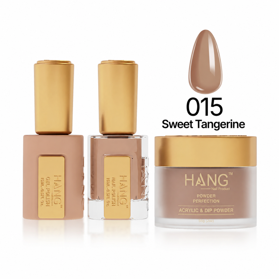 015 Sweet Tangerine - Moonlight Trio - Hang Nail Product Trio Matching Set